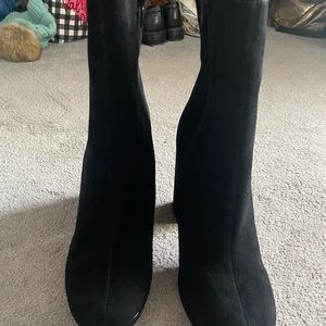 Steve Madden suede heeled boots